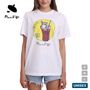 Prêt-à-porter - Chemise chat personnage original UPPY T-shirt graphique chat unisexe - PLACE D' UJI