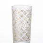 Tea and coffee accessories - Elegant gold pattern tumbler created in the motif of Japanese traditional patterns - ISHIZUKA GLASS CO., LTD.