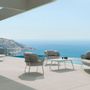 Lawn sofas   - Outdoor sofa “Moon Alu collection” - TALENTI SPA