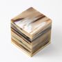 Gifts - Cube Paperweight | Natural Horn - ZANCHI 1952