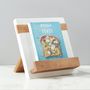 Range-tout - Support blanc pour iPad/livre de cuisine - ETÚHOME