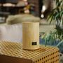 Decorative objects - SILKY L WIDE | Interior wooden candle made of wood, beeswax and natural oils - WOOD MOOD