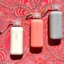Travel accessories - HANDMADE GLASS BOTTLE SQUIREME. Y1 CANTALOUPE SILICONE SLEEVE SUSTAINABLE REUSABLE  - SQUIREME.
