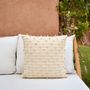 Fabric cushions - Tiziri Handwoven Pillow Cover  - FOLKS & TALES