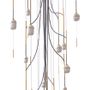 Hanging lights - Chandelier 18 Fleur de Kaolin - DESIGNHEURE