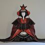 Sculptures, statuettes et miniatures - Sculpture en cuir Geisha - ANNIE DELEMARLE SCULPTURE CUIR