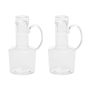 Kitchen utensils - OIL & VINEGAR GLASS SET Ø7X14,5 MS71500 - ANDREA HOUSE
