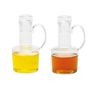 Kitchen utensils - OIL & VINEGAR GLASS SET Ø7X14,5 MS71500 - ANDREA HOUSE