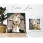 Fabric cushions - “LOVE” Art Print - L'ATELIER D'ANGES HEUREUX