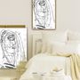 Fabric cushions - ONE SHOT Art Print 2 Limited Edition - L'ATELIER D'ANGES HEUREUX