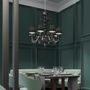 Hanging lights - Iko, luxury Chandelier 8 lights - MULTIFORME