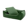 Pet accessories - Pet bed velours green - MADISON FRIENDS
