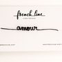 Gifts - Personalised Message Line Bracelet - FRENCHLINE