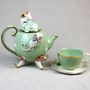 Design objects - ALICE IN WONDERLAND ARTISTIC UNIQUE PORCELAIN TEAPOTS - MOSCHE BIANCHE