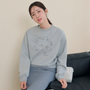 Apparel - [CITY BREEZE] Flower Garden Sweatshirt - CAST SHOP