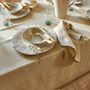 Table cloths - Linen Tablecloth in Sandy Beige - MAGICLINEN