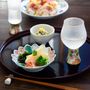 Wine accessories - Sake glass Fusion of glassware and KUTANI YAKI - ISHIZUKA GLASS CO., LTD.