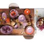 Platter and bowls - Mediterraneo  Collection - Orange Color - Tableware - Flat Plate - Soup Plate - Dessert Plate - NOVITA' HOME