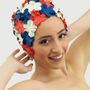 Accessoires cheveux - Bonnet de bain Fleurs Multicolore - KORES