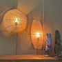 Wall lamps - Luna wall lamp Halo natural - RAW MATERIALS