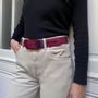 Prêt-à-porter - La ceinture bordeaux originale - SKIMP