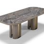 Dining Tables - BACALL Ceramic Dining Table - CASA MAGNA
