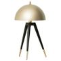 Lampes à poser - Lampe de table style Art déco métal noir doré - AOSOM BUSINESS
