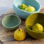 Caskets and boxes - BOWLS & BASKETS - Handmade in felt - MUSKHANE