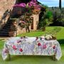 Kitchen linens - Provenza Linen Tablecloth  - THE NAPKING  BY BELLAVIA HOME