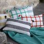 Fabric cushions - Embroidered cushion - VIVARAISE