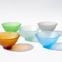 Decorative objects - Glass Tea Bowl - SOLUNA ART GROUP