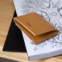 Leather goods - Card Holder 1 Wing - Recycled Leather - Made in France - MAISON ORIGIN