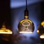 Lightbulbs for indoor lighting - LED FLOATING GLOBE 150 SMOKEY GREY - SEGULA LED LIGHTING