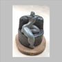 Sculptures, statuettes and miniatures - SCULPTURE OF A LADY OF SOLITUDE - ARANYA EARTHCRAFT