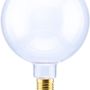 Lightbulbs for indoor lighting - LED FLOATING GLOBE 125 CLEAR GLASS - SEGULA LED LIGHTING