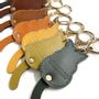 Leather goods - Pastel leather cat key - WACHIFIELD