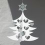 Other Christmas decorations - Christmas Tree, hearts, double  - LIVINGLY