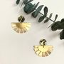 Jewelry - Brass and acetate earrings.  - NAO JEWELS