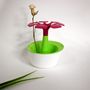 Customizable objects - FloPop Floral Pencil Pot - GREENDESK