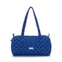 Bags and totes - Weekend bag organic cotton - Blue heart - HOLI AND LOVE