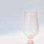 Art glass - Goblet Pink - SOLUNA ART GROUP