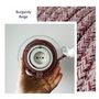 Objets de décoration - Rallonge pour 2 prises - Beige & Bordeaux - OH INTERIOR DESIGN