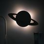 Other wall decoration - Wooden Silhouette Wall Light – Saturn - SOMESHINE