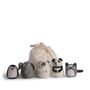 Children's decorative items - Felt Animals – set of 5 animals in a cotton bag - GRY & SIF