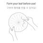 Plats et saladiers - Plateau En Hanji Papier flexible - Lotus Leaf - KHJ STUDIO(KIM HYUNJOO STUDIO)