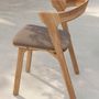 Chaises de jardin - Chaise de repas extérieure en teck Bok - ETHNICRAFT