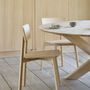 Dining Tables - Oak Circle dining table - ETHNICRAFT