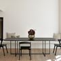 Dining Tables - Oak Arc black dining table - ETHNICRAFT