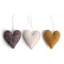Decorative objects - Gorgeous  ornaments in felt  - GRY & SIF
