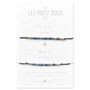 Jewelry - Duo of Bracelets “You & Me" - LES MOTS DOUX